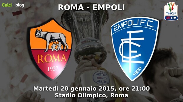 Roma – Empoli 2-1 | Coppa Italia | Risultato Finale | Gol di Iturbe, Verdi e De Rossi