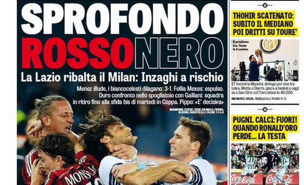 Rassegna stampa 25 gennaio 2015: prime pagine Gazzetta, Corriere e Tuttosport