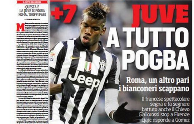 Rassegna stampa 26 gennaio 2015: prime pagine Gazzetta, Corriere e Tuttosport