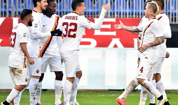 Cagliari-Roma 1-2: video gol e highlights Serie A