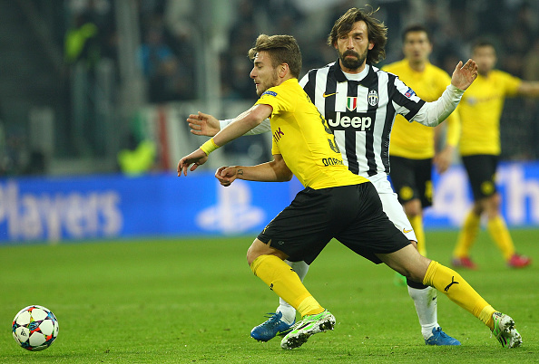 La Juventus perde Pirlo per infortunio: salta Roma e Borussia Dortmund