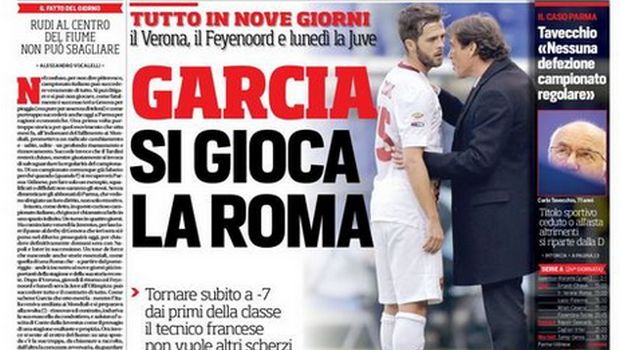 Rassegna stampa 22 febbraio 2015: prime pagine Gazzetta, Corriere e Tuttosport