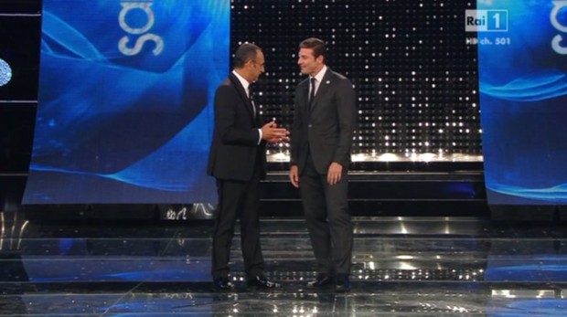 Sanremo 2015, Javier Zanetti ospite