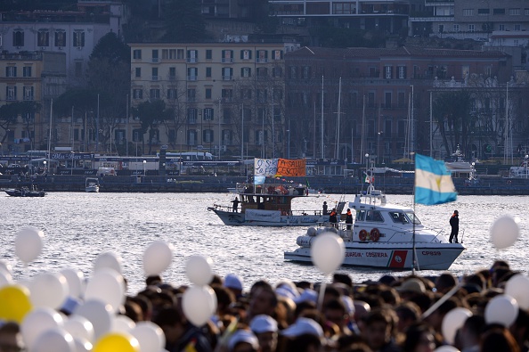 Papa Francesco, De Laurentiis: &#8220;A Napoli amichevole con il San Lorenzo&#8221;