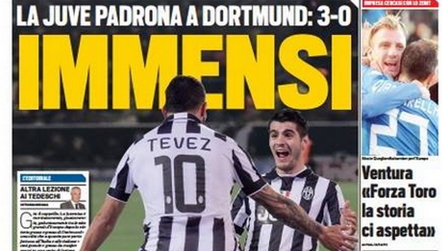 Rassegna stampa 19 marzo 2015: prime pagine Gazzetta, Corriere e Tuttosport