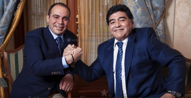 Presidenza Fifa, Maradona sostiene Ali Bin Al-Hussein contro Blatter