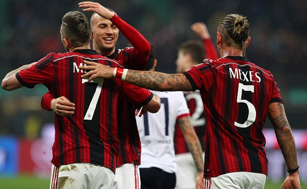 Milan – Cagliari 3-1 | Highlights Serie A 2014/15 | Video Gol (21′, 77′ Menez, 47′ Farias, 49′ Mexes)