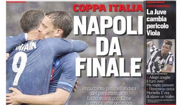 Rassegna stampa 5 marzo 2015: prime pagine Gazzetta, Corriere e Tuttosport