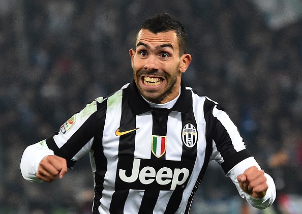 Juventus-Empoli: aggrappati a Tevez