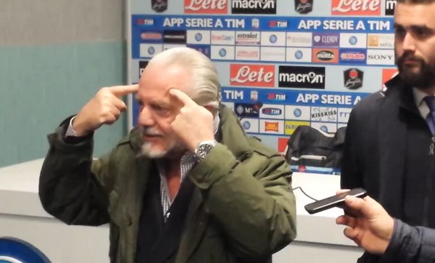 De Laurentiis furioso: &#8220;Napoli in ritiro a tempo indeterminato&#8221; (Video)