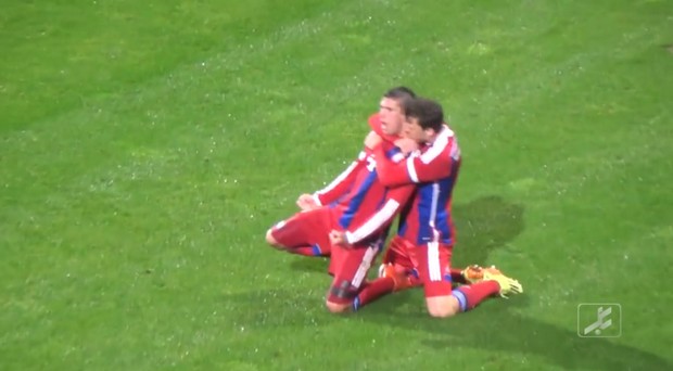 Ribery junior: gran gol in rovesciata (Video)
