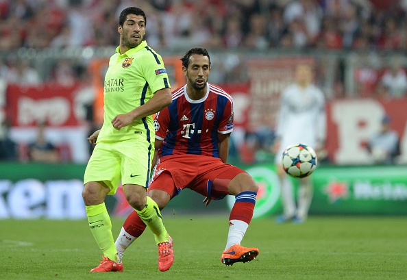 Il sombrero di Suarez contro il Bayern Monaco (video)