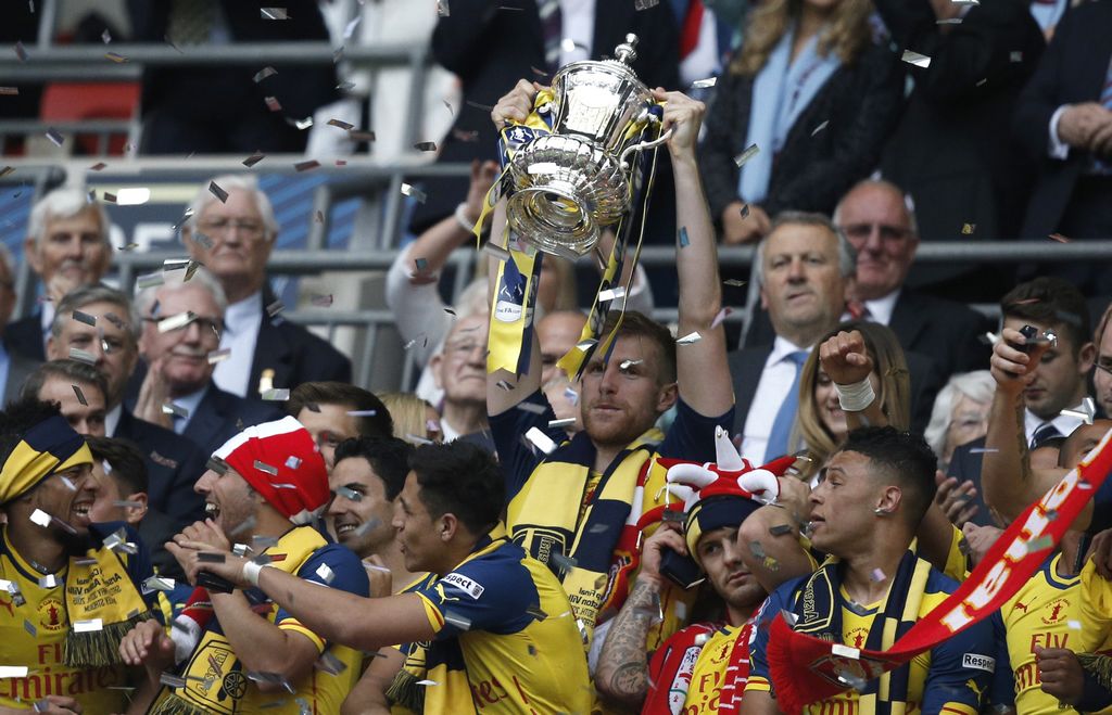 Arsenal-Aston-Villa 4-0: seconda FA Cup consecutiva