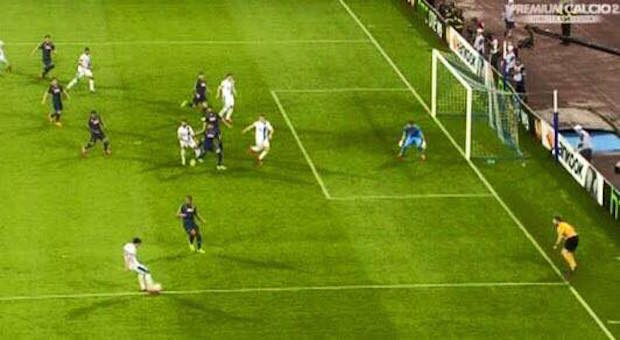 Il gol in fuorigioco del Dnipro (Video e Foto) e la rabbia di De Laurentiis