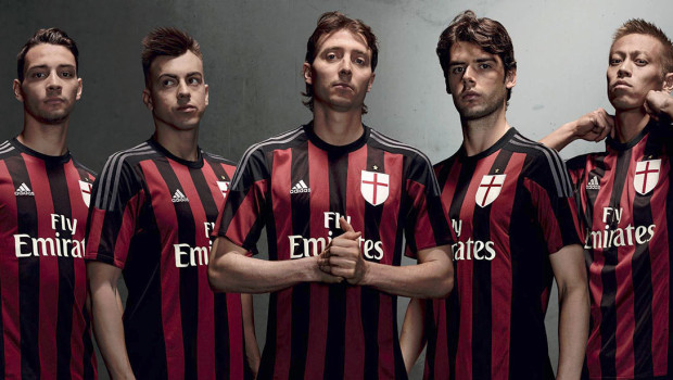 Milan, nuova maglia 2015-2016: debutto contro la Roma (Foto)