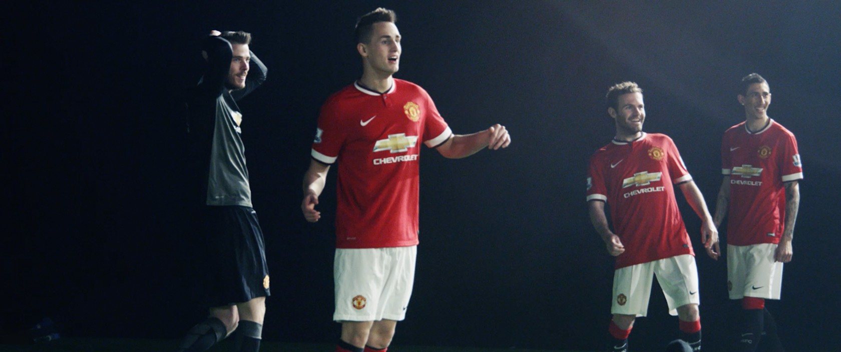 Manchester United: crossbar challenge con Mata e Di Maria