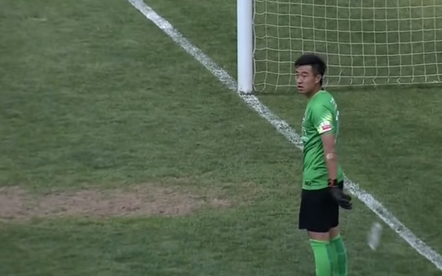 portiere gol comico
