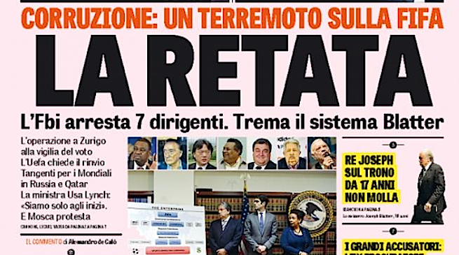 Rassegna stampa 28 maggio 2015: prime pagine Gazzetta, Corriere e Tuttosport