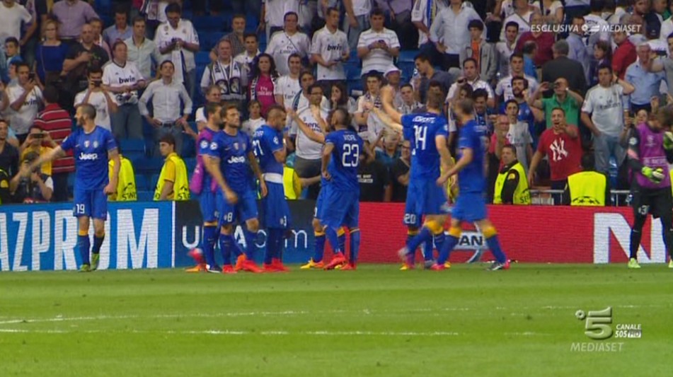 Real Madrid-Juve 1-1 | Champions League | Morata firma l’impresa, in finale!