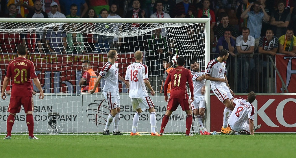 Bielorussia – Spagna 0-1 | Qualificazioni Euro 2016 | Video Gol