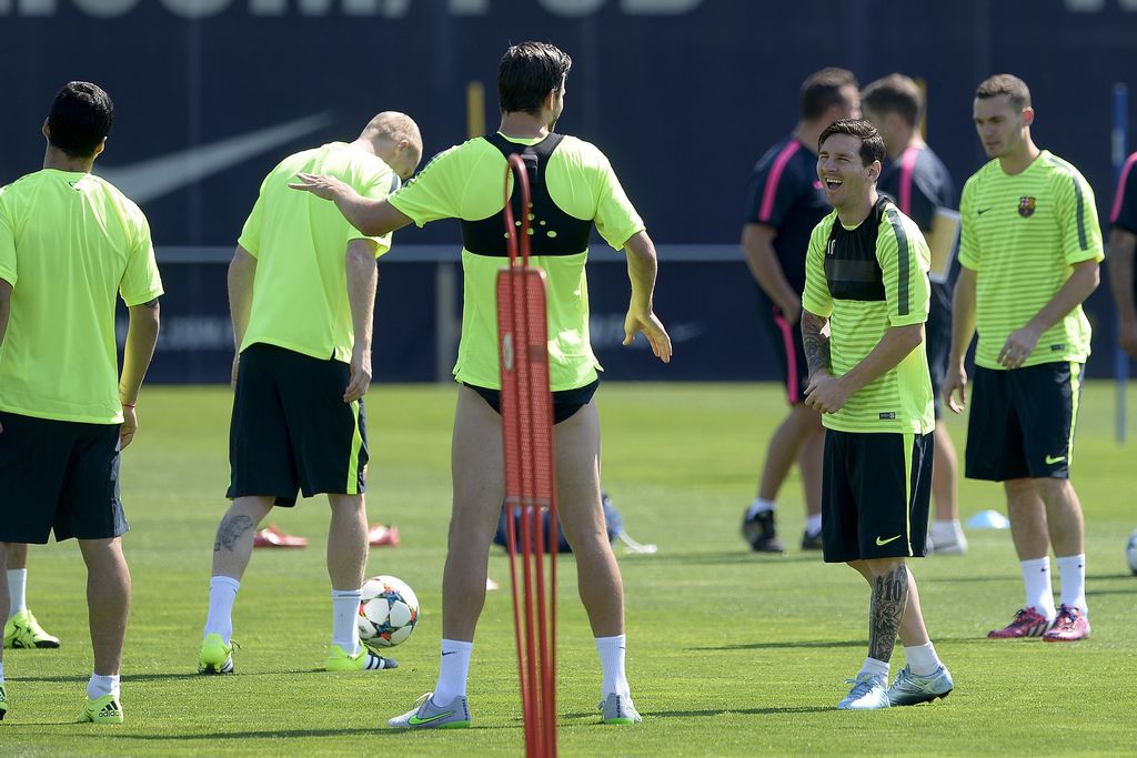 Barcellona - allenamento