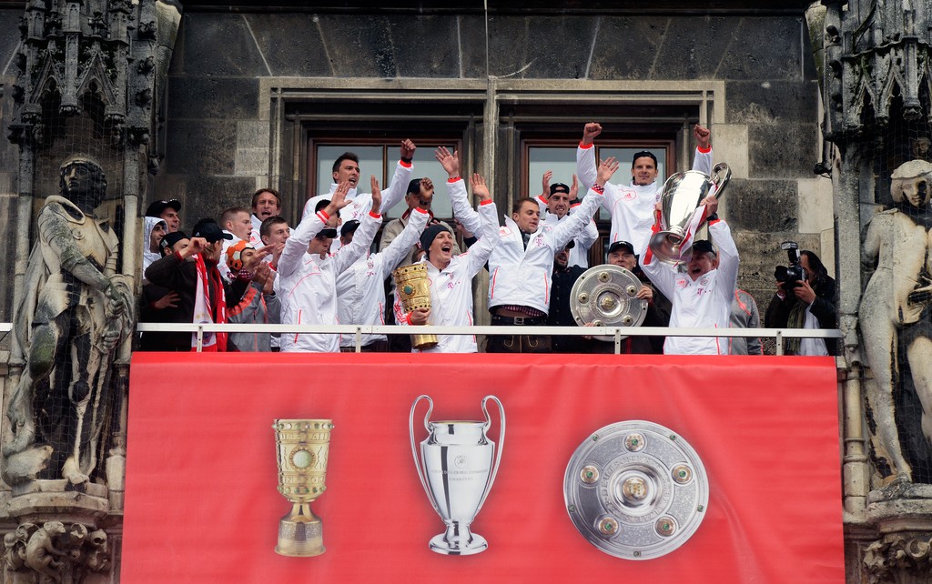 Bayern Monaco Treble, triplete