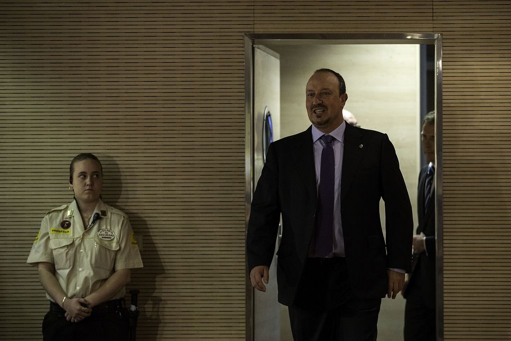 Benitez, neo allenatore del Real Madrid