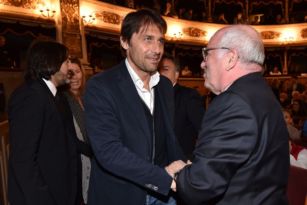 Antonio Conte e Carlo Tavecchio