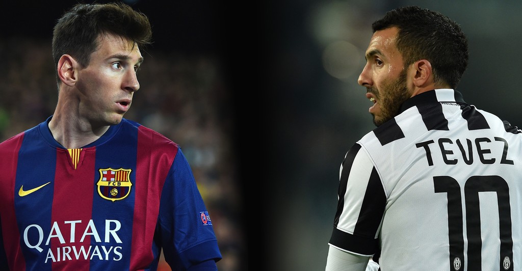Lionel Messi, Carlos Tevez