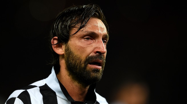 Finale Champions, le lacrime di Andrea Pirlo | Foto e Video