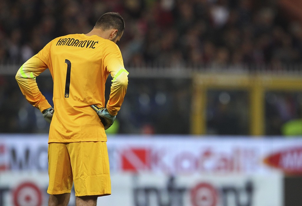 Inter, Handanovic deluso dopo il derby: &#8220;L&#8217;abbiamo perso noi&#8221;