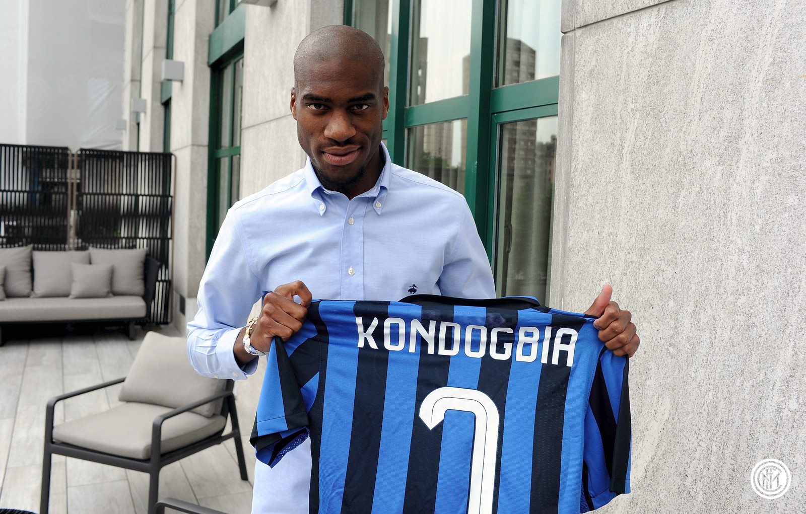 Kondogbia, presentazione ufficiale Inter