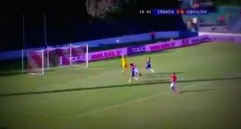 Kovacic: gran gol di tacco contro Gibilterra (Video)