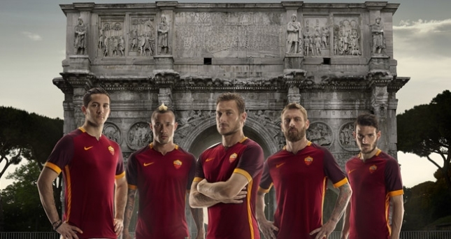 Nuova maglia Roma 2015/2016