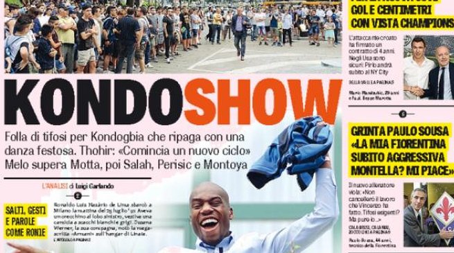 Rassegna stampa 23 giugno 2015: prime pagine Gazzetta, Corriere e Tuttosport