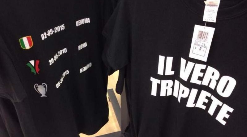 L’annuncio su Kijiji: “Ho comprato 10mila magliette sul triplete della Juve, sono rovinato”