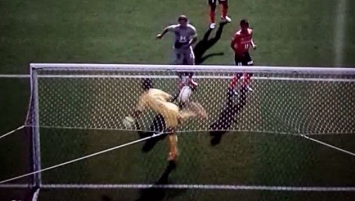 Lo scoprione del portiere giapponese