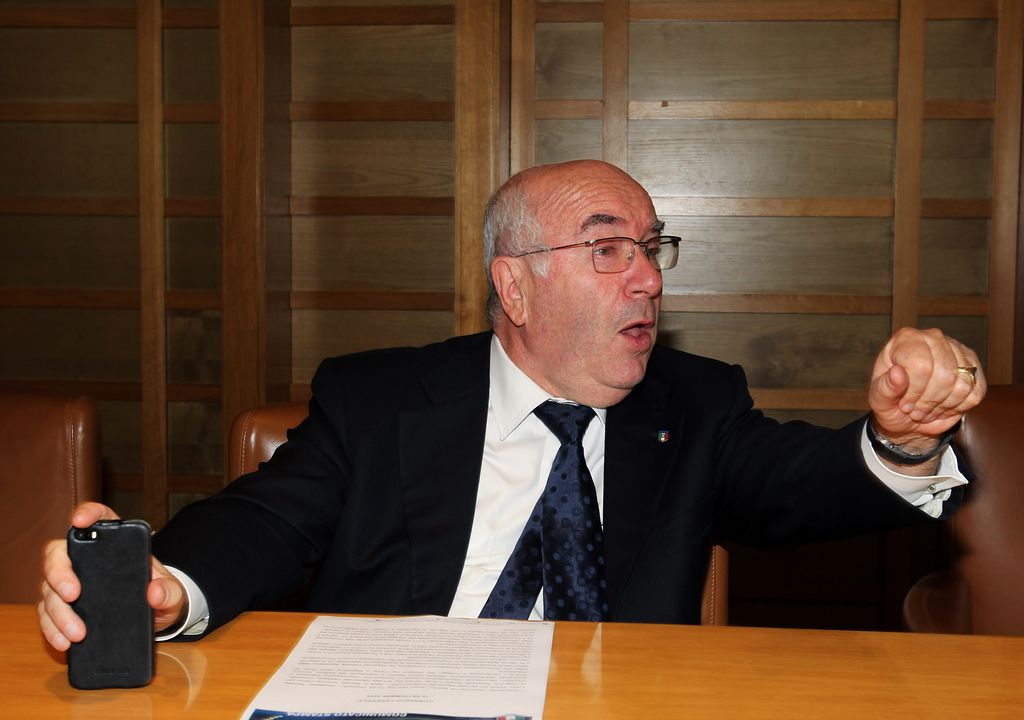 Carlo Tavecchio, presidente Figc