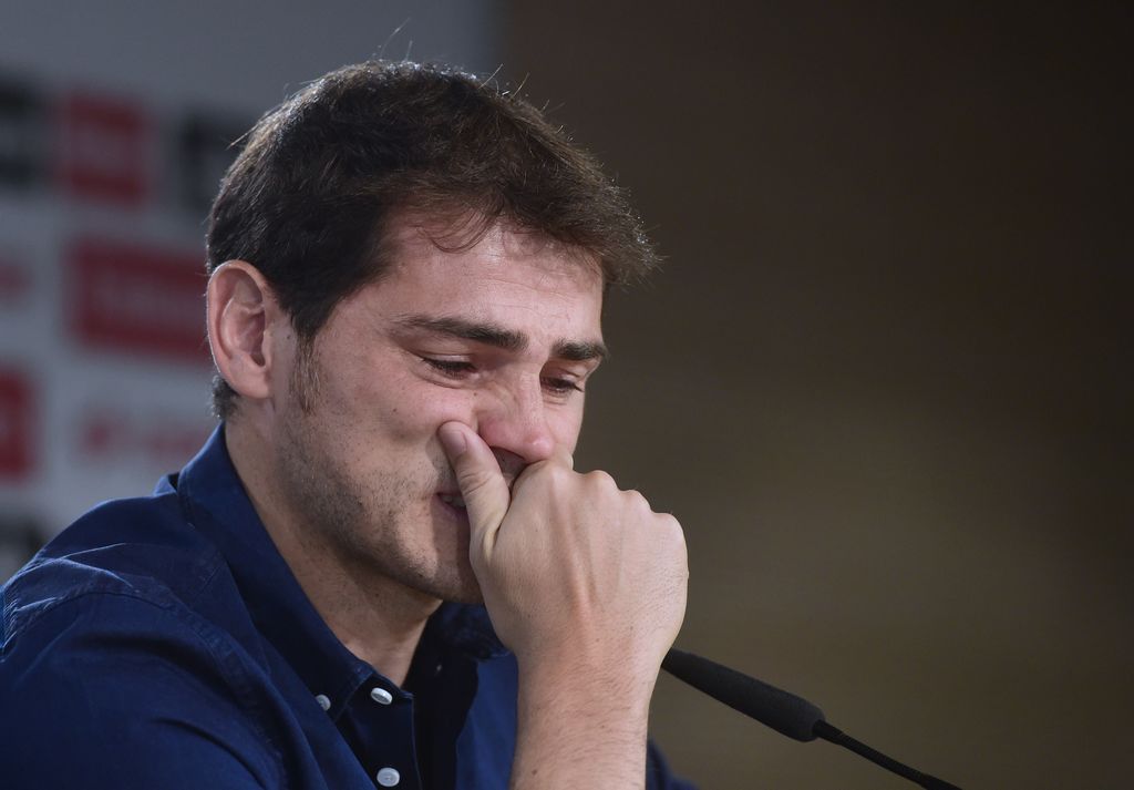 Casillas piange per l'addio