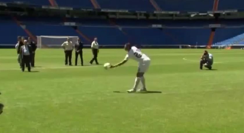 Danilo alla presentazione Real