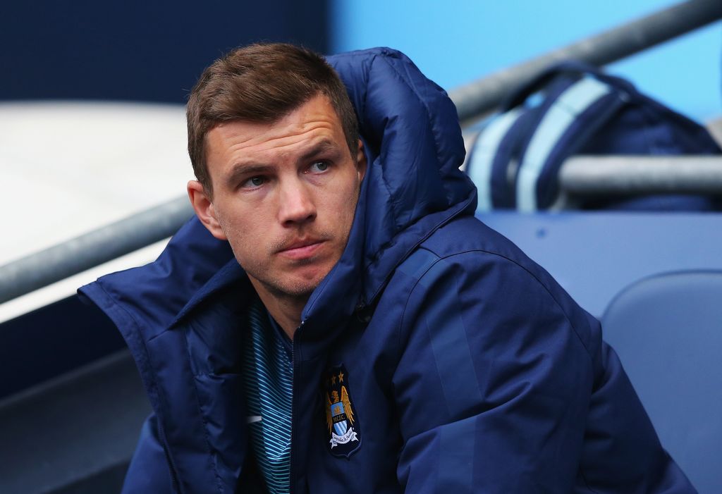 Edin Dzeko primo obiettivo della Roma