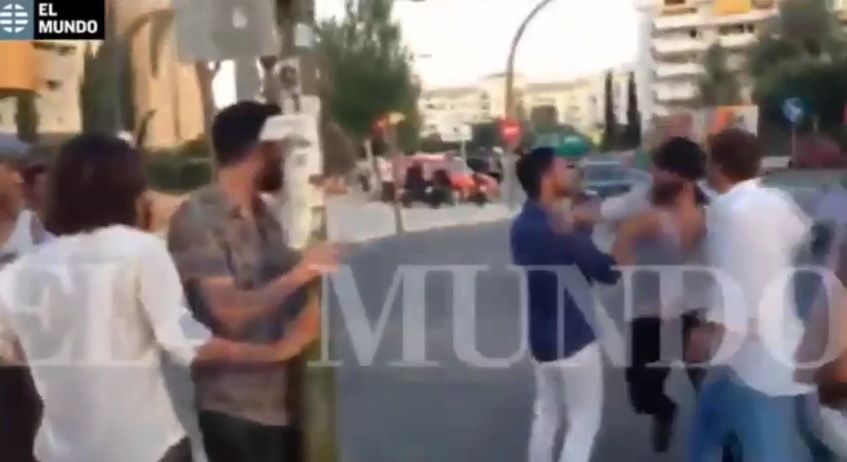 Higuain litiga con tifoso