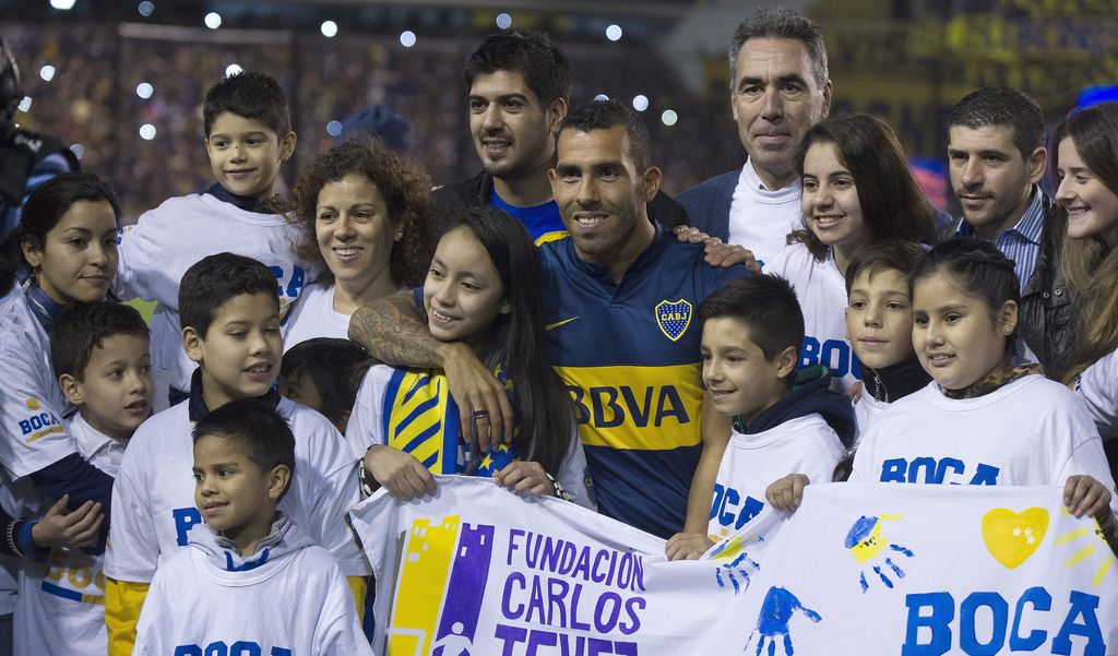 Tevez: festa Boca