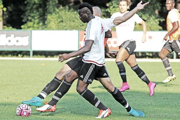 Mario Balotelli tornato al Milan