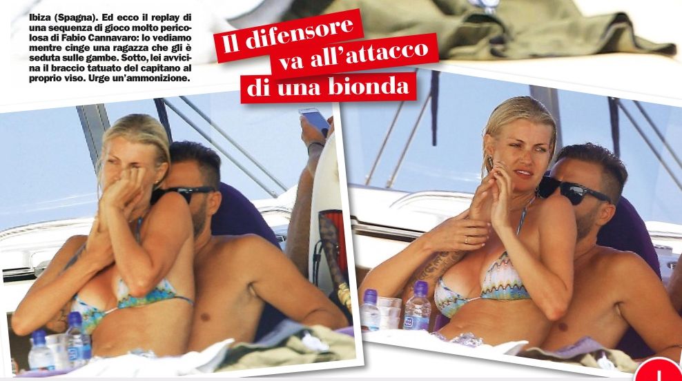 Gossip: Cannavaro in vacanza con la nuova fidanzata?