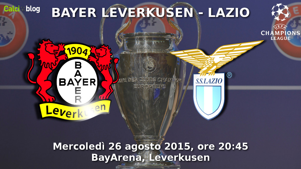 Bayer Leverkusen-Lazio, Diretta Champions League