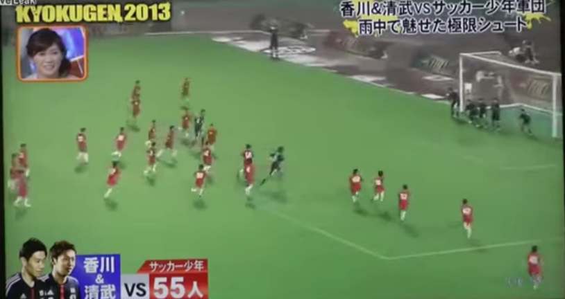 Giappone: Kagawa e Kiyotake fanno gol contro 55 bambini | Video