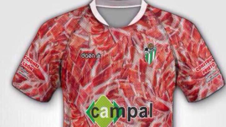 Guijelo: la squadra con la maglia al prosciutto (Foto)