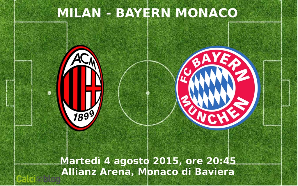 Milan &#8211; Bayern Monaco 0-3 | Amichevole | Risultato Finale