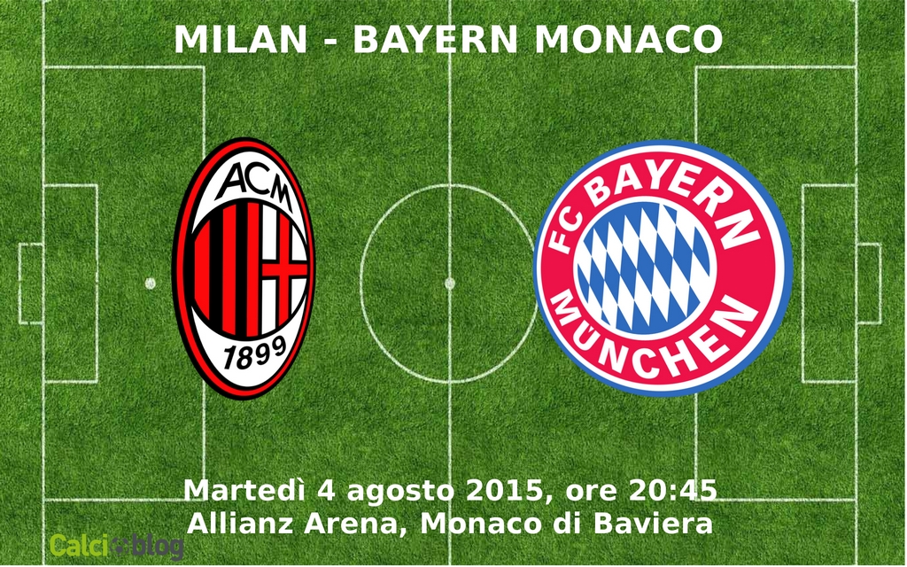 Milan – Bayern Monaco 0-3 | Amichevole | Risultato Finale